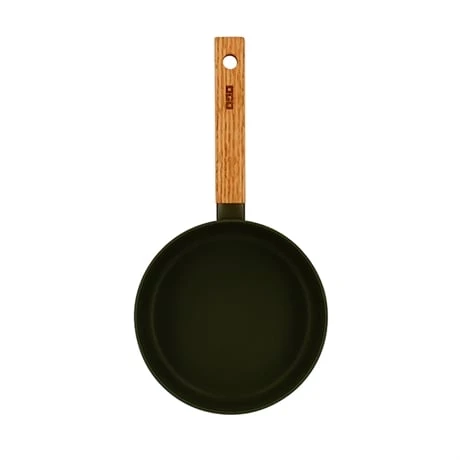 Casserole Ector Induction Aluminium RevĂȘtu Manche En Bois 18 Cm Vert â Image 5