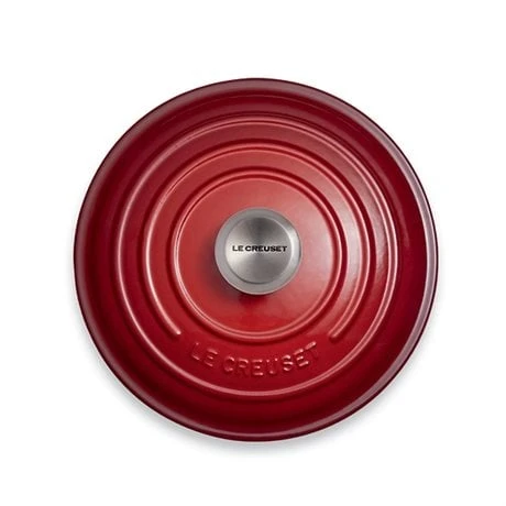 Le Creuset Cocotte Fonte Rond 24 Cm Cerise – Image 2