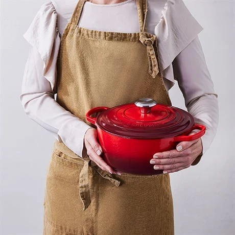 Le Creuset Cocotte Fonte Rond 24 Cm Cerise – Image 5