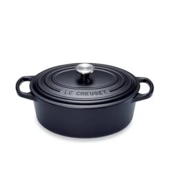 Le Creuset Cocotte Fonte Ovale 29 Cm Noir