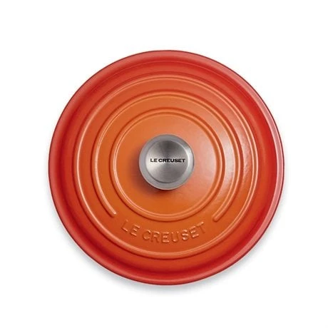 Le Creuset Cocotte Fonte Rond 20 Cm Volcanique – Image 2