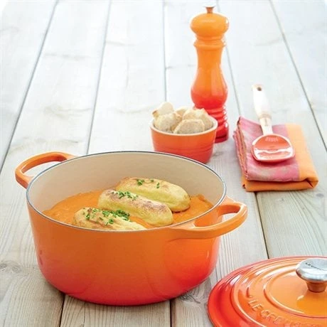 Le Creuset Cocotte Fonte Rond 20 Cm Volcanique – Image 3