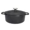 Cocotte Sublime Fonte Rond 2,5 L 20 Cm Noir