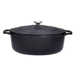 Cocotte Sublime Fonte Ovale 5 L 29 Cm Noir