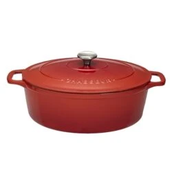 Cocotte Sublime Fonte Ovale 5 L 29 Cm Rubis