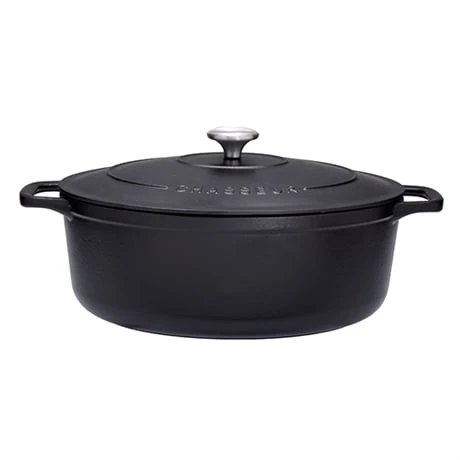 Cocotte Sublime Fonte Ovale 6 L 31 Cm Noir
