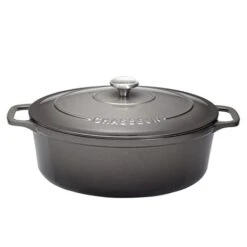 Cocotte Sublime Fonte Ovale 6 L 31 Cm Grise