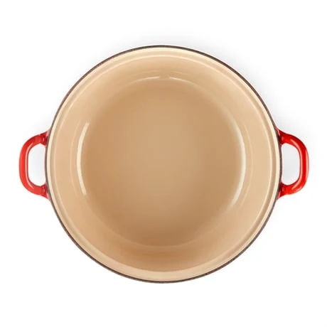Le Creuset Cocotte Fonte Rond Plume 28 Cm 3,9 L Rouge – Image 5