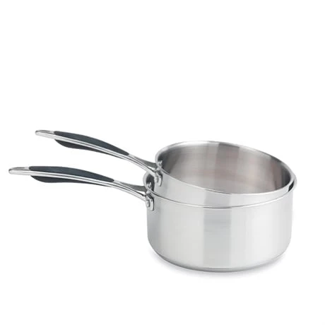 Set De 2 Casseroles Inox Excell'Inox 16 Et 20 Cm