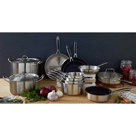 Set De 2 Casseroles Inox Excell'Inox 16 Et 20 Cm – Image 2