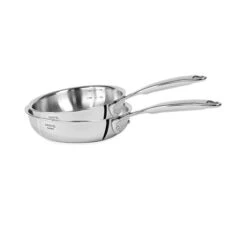 Lot 2 PoĂȘles Sautoirs Inox Castel'Pro 24 Cm Et 28 Cm