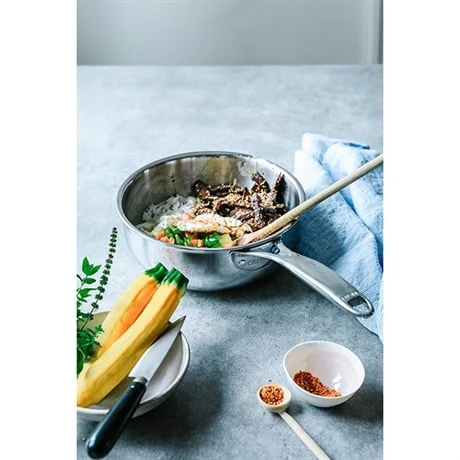 Casserole Inox Castel'Pro 20 Cm – Image 2