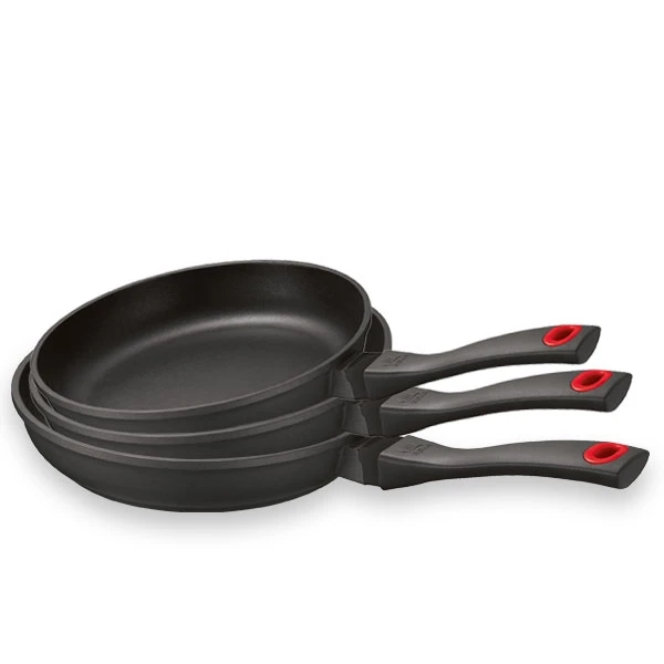 BEKA Lot De 3 PoĂȘles 20, 24, 28 Cm Energy