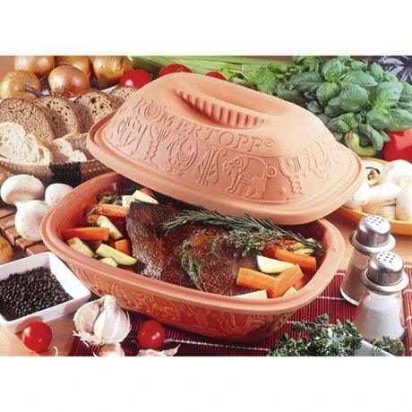 Cocotte Ovale En Terre Cuite 39 Cm 6 Personnes – Image 2